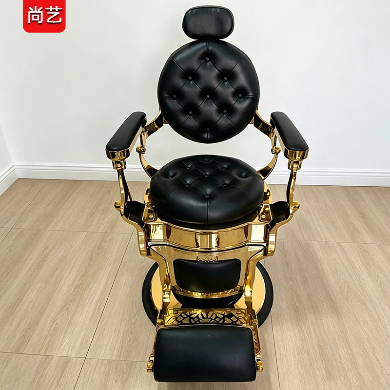 Transfronterizos para silla de barbero retro, silla de barbero para hombres, silla de cabeza de aceite, silla de barbero para afeitar image 3