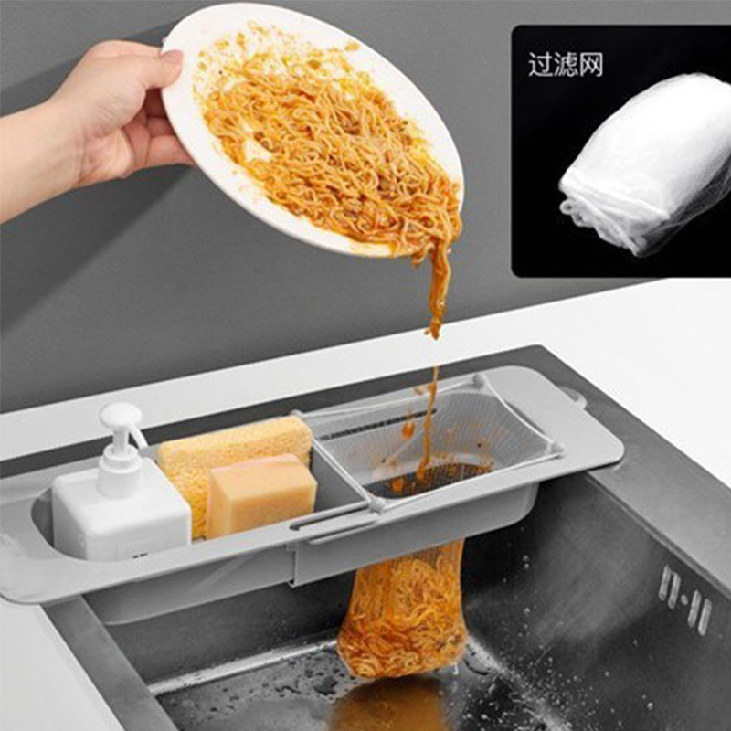 Estante de cocina plegable para fregadero de cocina Estante de cocina Encimera extendida para fregadero de cocina Estante de drenaje