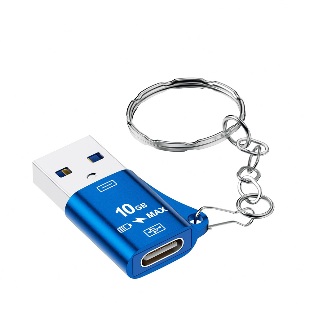 USB в Type-C ротор 10G чип автомобильная гарнитура поворотный разъём USB-A на C материнский OTG конвертер