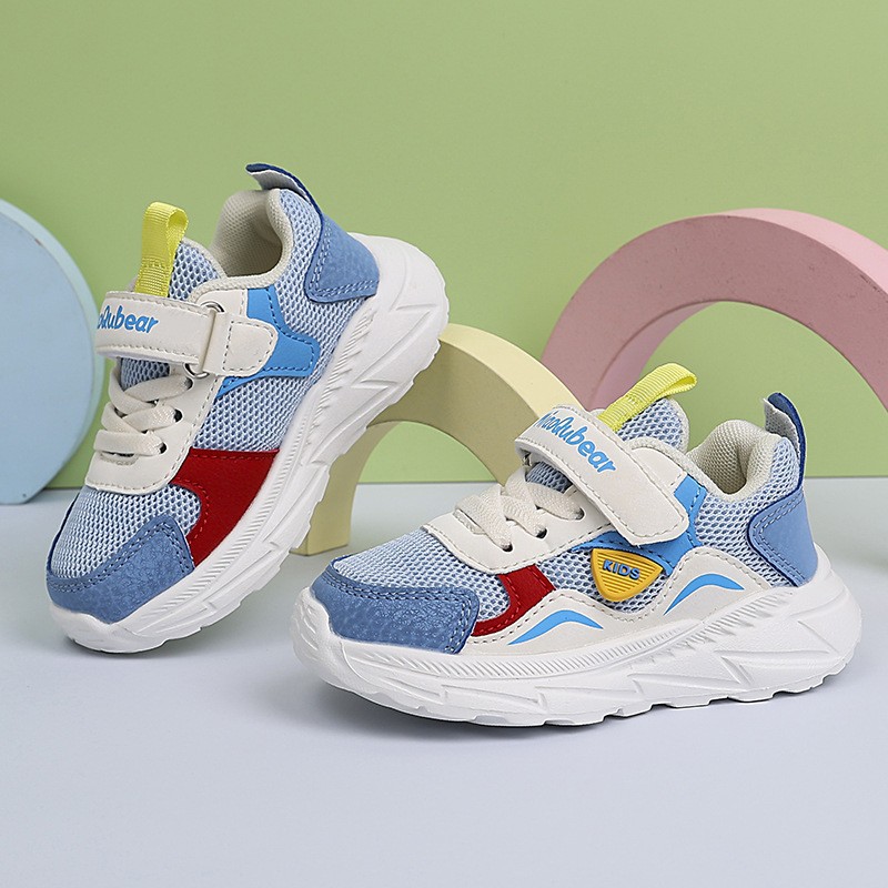 Zapatos funcionales para niños transpirables de malla para niños, zapatos deportivos, zapatos para niños, zapatos para bebés ligeros y antideslizantes, zapatos para correr para niñas