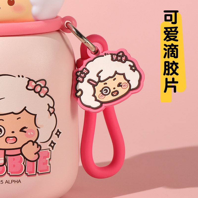 喜羊羊与灰太狼可爱卡通杯耐高温乐宝迷你水杯小巧墩墩牛奶保温杯|undefined