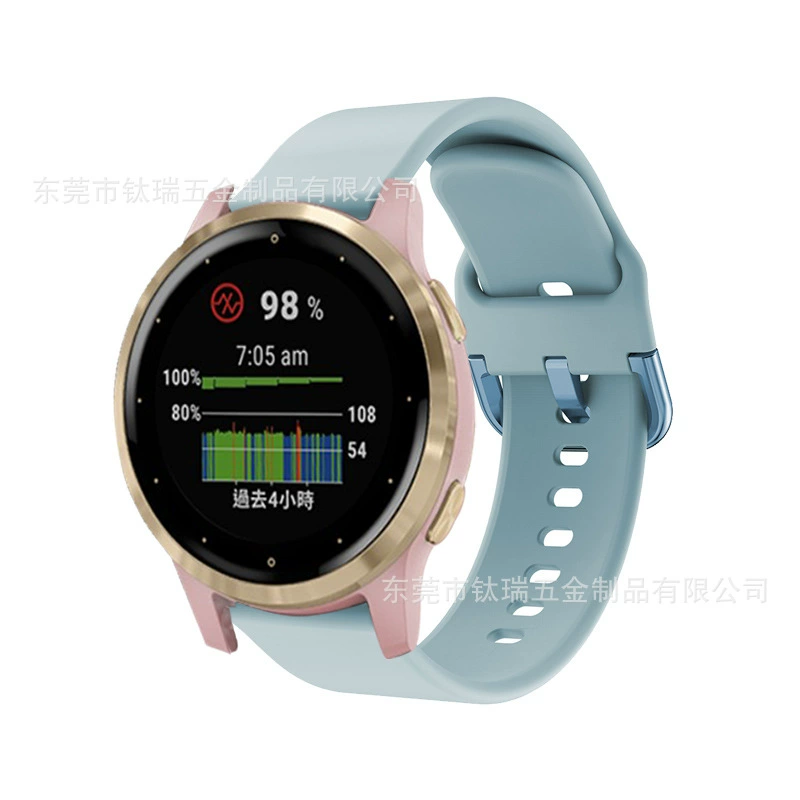 Подходит для Xiaomi Watch Jiaming VivoActive 3/4S силиконовый ремень Huawei B5 печатный ремень 18мм