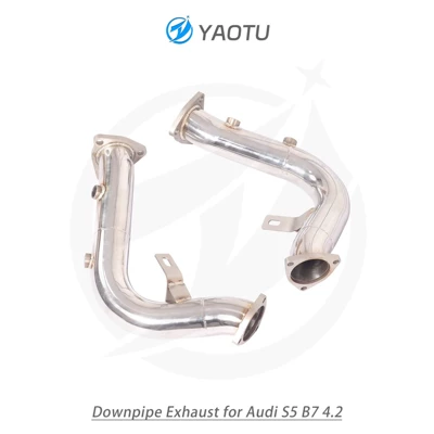 Steel Polished Downpipe High – Exhaust pipe