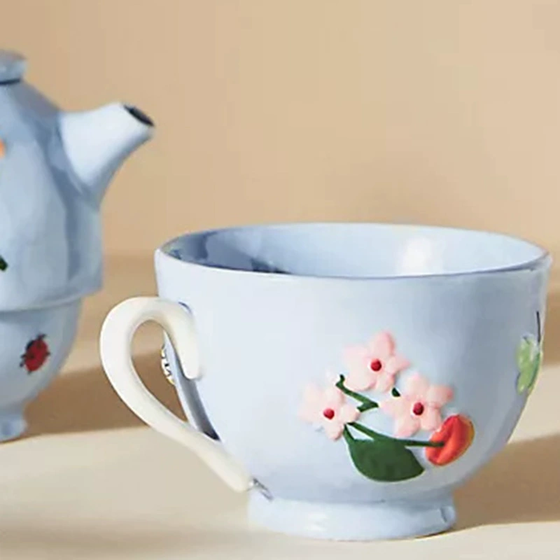 Afternoon tea, creative flavored tea, tea set, European style