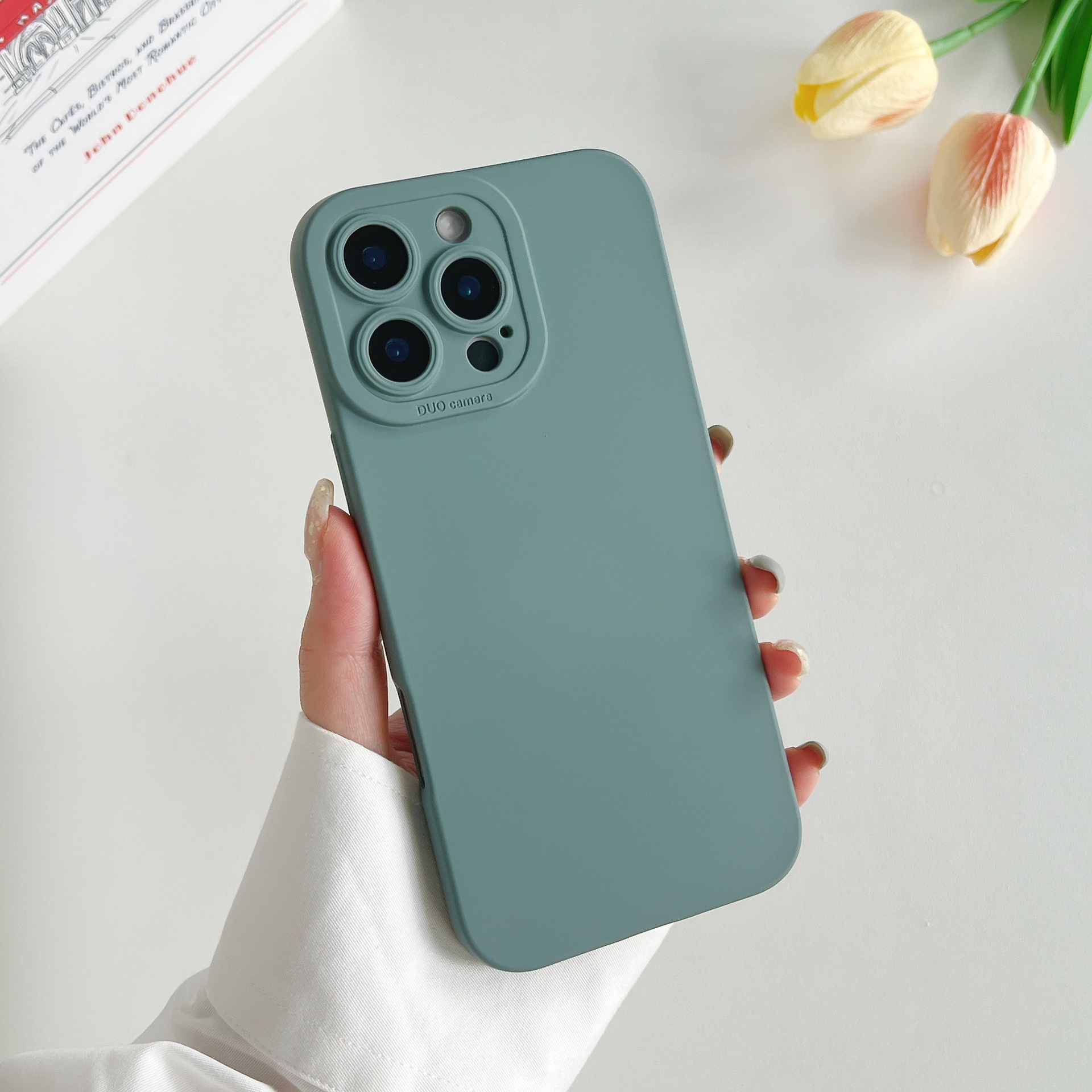 55g Weight iPhone Applicable Brands Phone Cases Classification tpu Material Solid Color Pattern Simple Style Style Tpu Solid Color Simple Style Phone Cases Phone Accessories 7