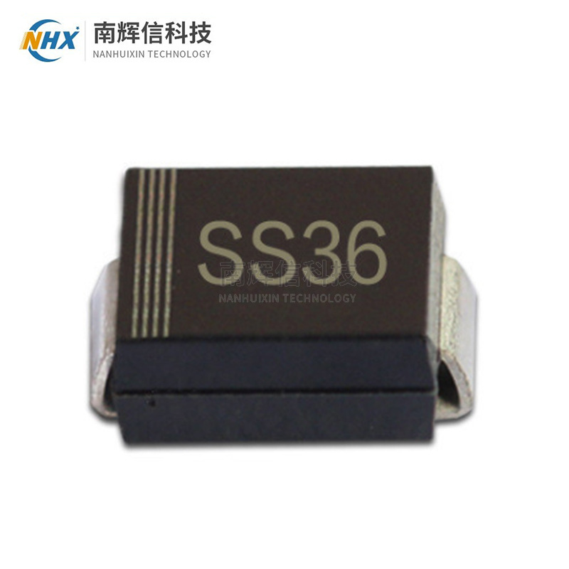 贴片二极管SR360 SS36 SMA DO-214AC肖特基二极管足3A60V国产现货