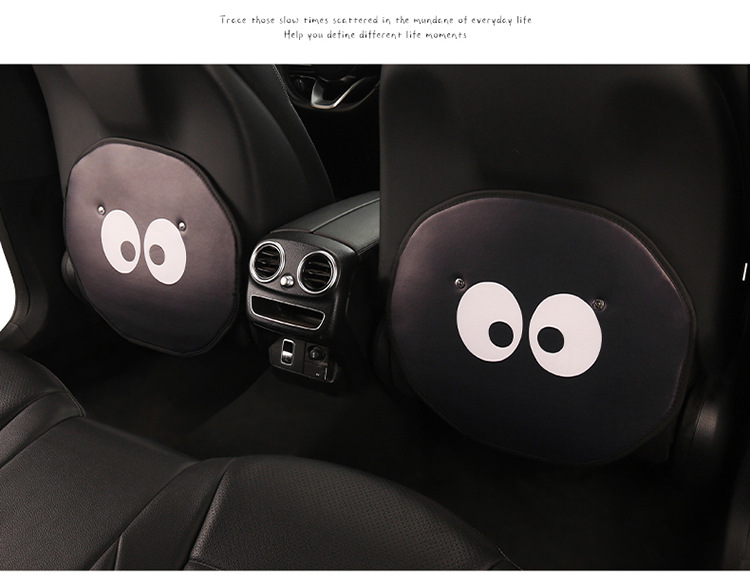 Car Anti-Kick Pad, Cute Anti-Kick Pad, Children's Chair Back Anti-Stain Pad, Rear Seat Anti-Kick and Anti-Scratch Pad