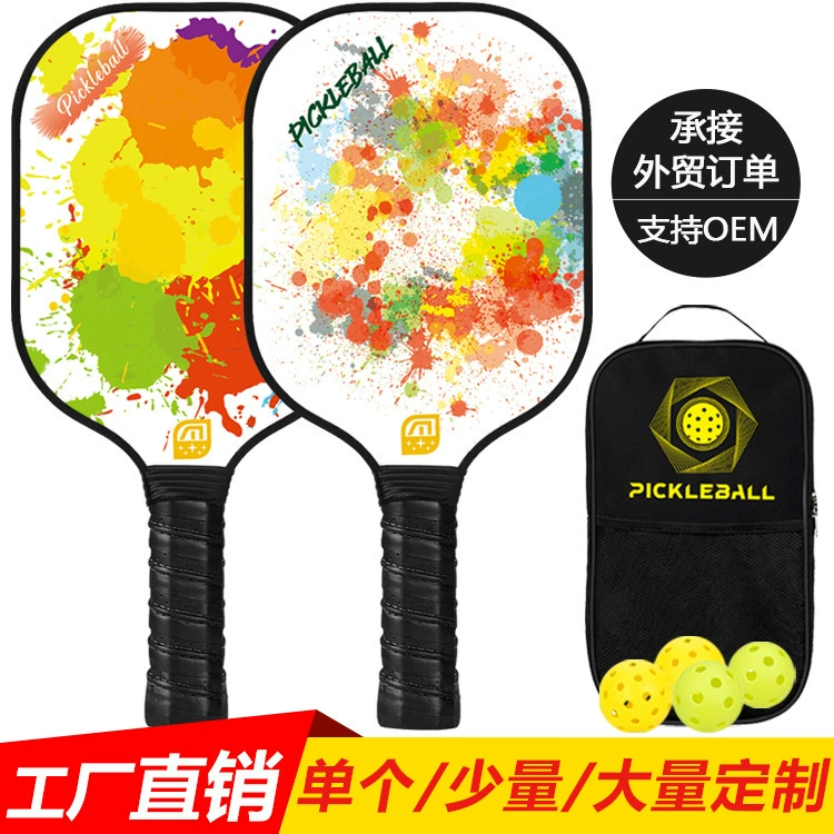 Factory Outlet ракетка Pickleball углеродное волокно бить толстая доска бадминтон бит открытый конкурентоспособный Pickleball