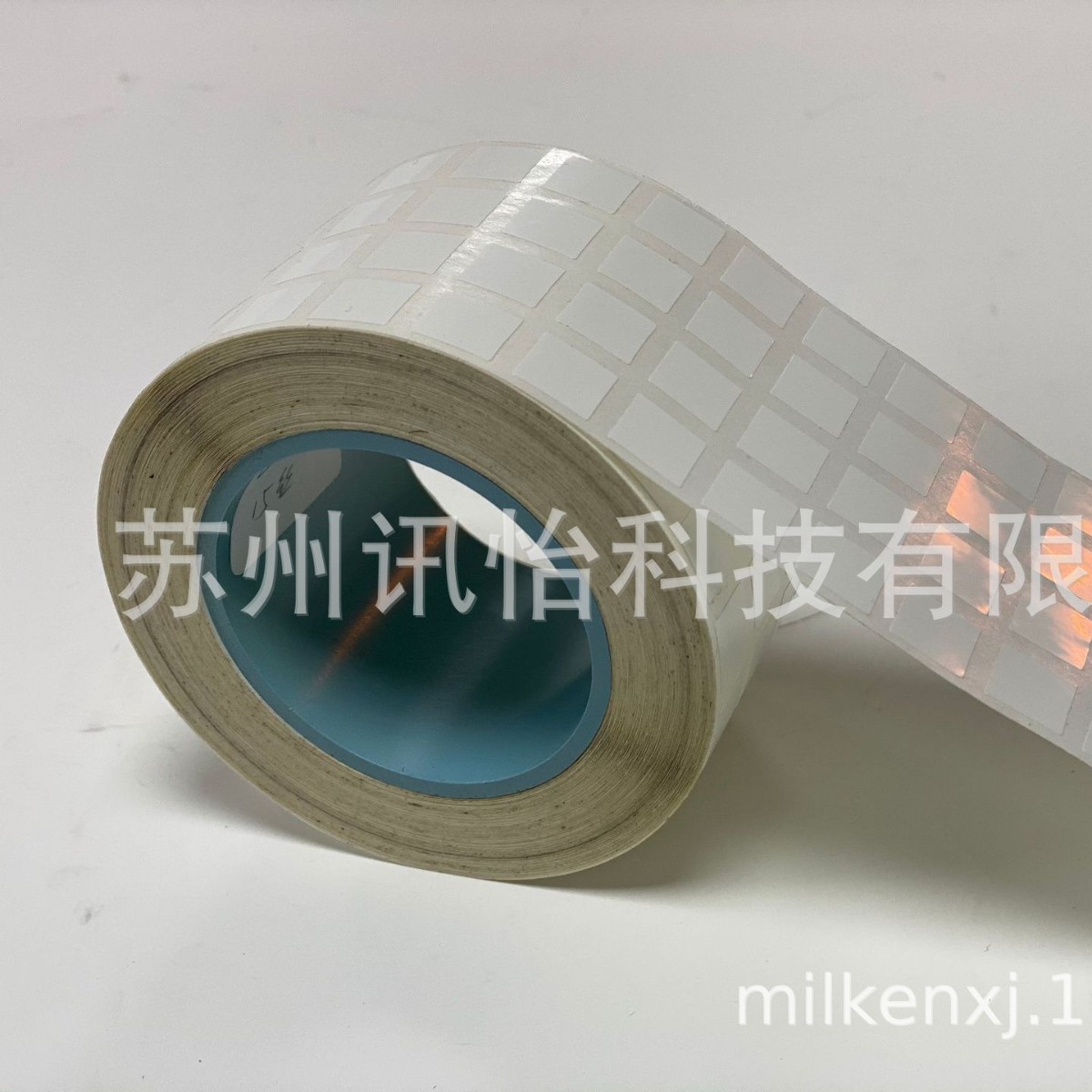 FASSON-72825亮白聚酯PET标签57*30单排电子元器件无尘净化铭版厂