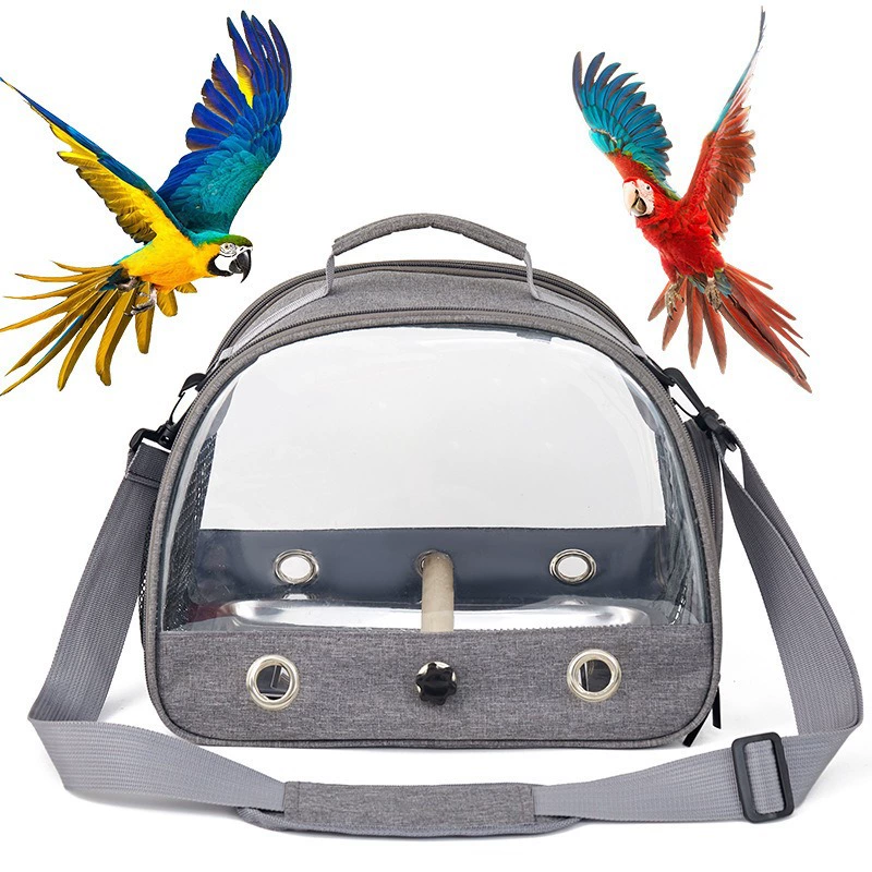 Портативная сумка для птиц в дорогу, маленькая клетка-курица, сумка- Bird bag из хлопчатобумажной ткани, попугай, голубь, маленький питомец, сумка для выезда
