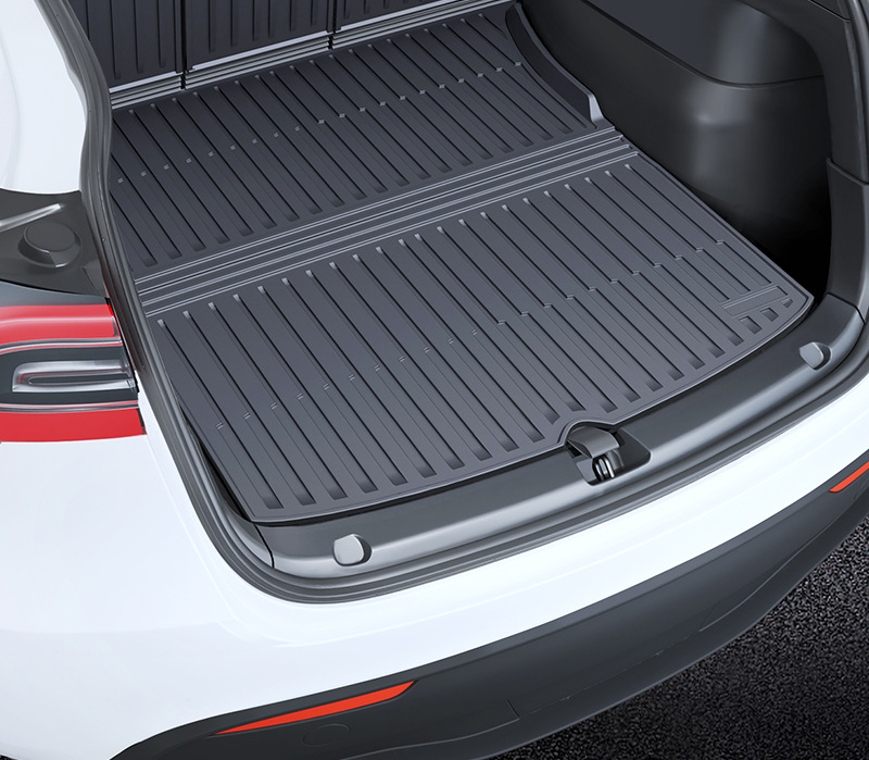 Suitable for the New Version of Tesla Model Y Trunk Mat Tpe Front and Rear Trunk Mat Modified Interior Accessories Wholesale