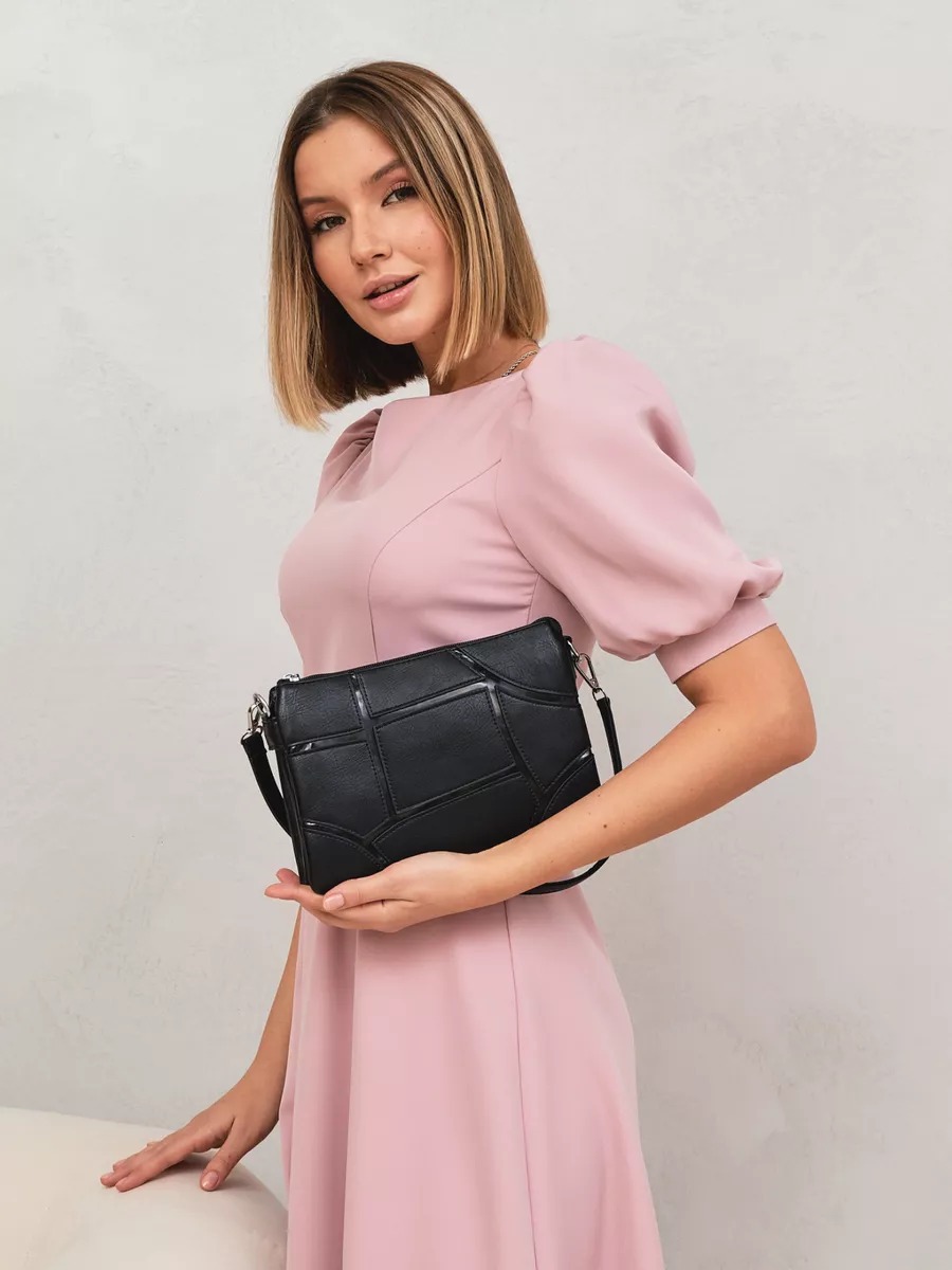 Fashionable Shoulder Bag, New Model, Top Quality Women's Crossbody Small Square Bag, Simple Splicing Classic Trendy Women's Bag._voghion.com