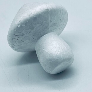 Styrofoam foam plant foam mushroom simulation fruit white mushroom model