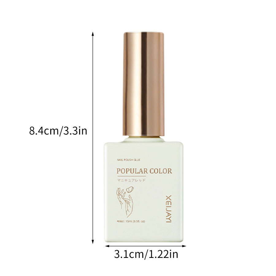 2023 new white wine red nail polish glue nail polish nail polish for shop opening long-lasting firm Nail Polish glue
