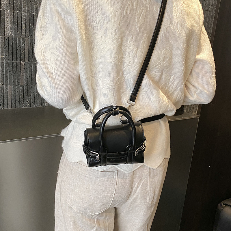 Coreano simple color sólido bolso de hombro para niños y niñas pequeño mini bebé portátil bolso de mochila nuevo accesorios para niños