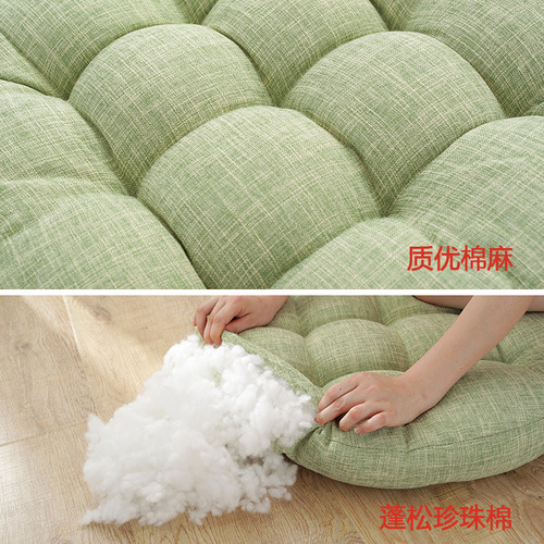 Amazon cotton and linen cushions, chair cushions, futon cushions, heightened and thickened butt cushions, floor cushions, tatami mats wholesale