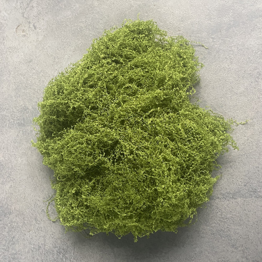 Velvet light color non-shedding moss silk 30g