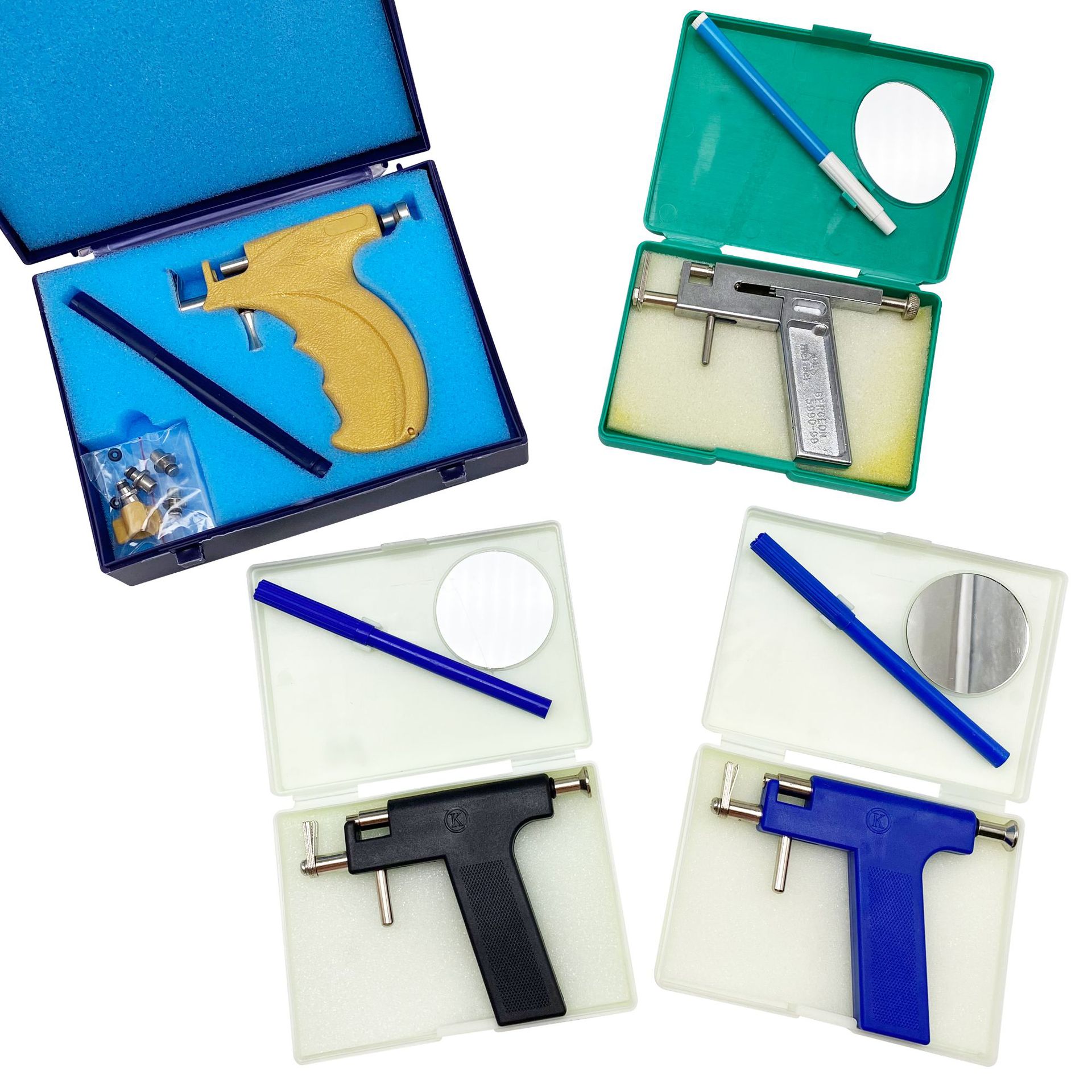 安全穿耳 耳枪耳洞枪穿耳枪穿耳机穿耳器 耳洞穿孔枪耳钉耳塞无痛