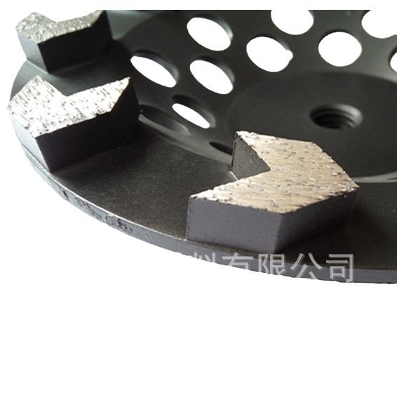 180*5/8-11焊接碗磨金刚石工具磨轮箭型刀头磨轮混凝土打磨打平耐|undefined