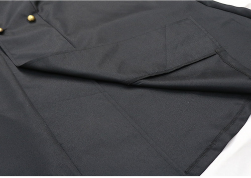  new Halloween costume medieval punk European and American doctor cosplay costume priest black robe costume
