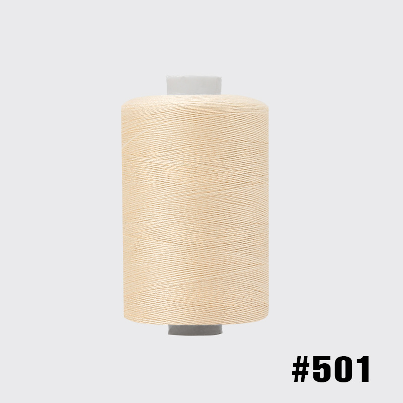 1000 yardas de hilo de poliéster de alta velocidad combinación de colores hogar hilo de coser mano hilo pequeño hilo fino dos hilos 402 hilo de coser