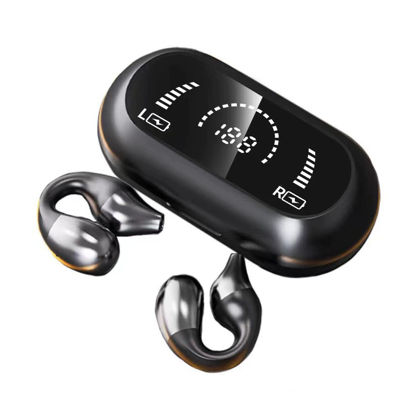 Беспроводные наушники-вкладыши S03, Bluetooth, ушной зажим, для импорта, цвета: белый/черный