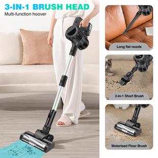 Lithium-ion rechargeable multi-nozzle switching handheld wireless household high-efficiency cleaning household vacuum cleaner