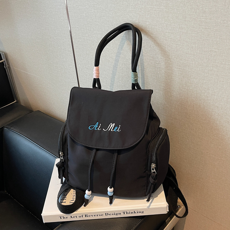 Mochila de moda ultra caliente fresca, mochila de mujer, otoño de 2025 nueva moda, bolso de aire extranjero, mochila de viaje