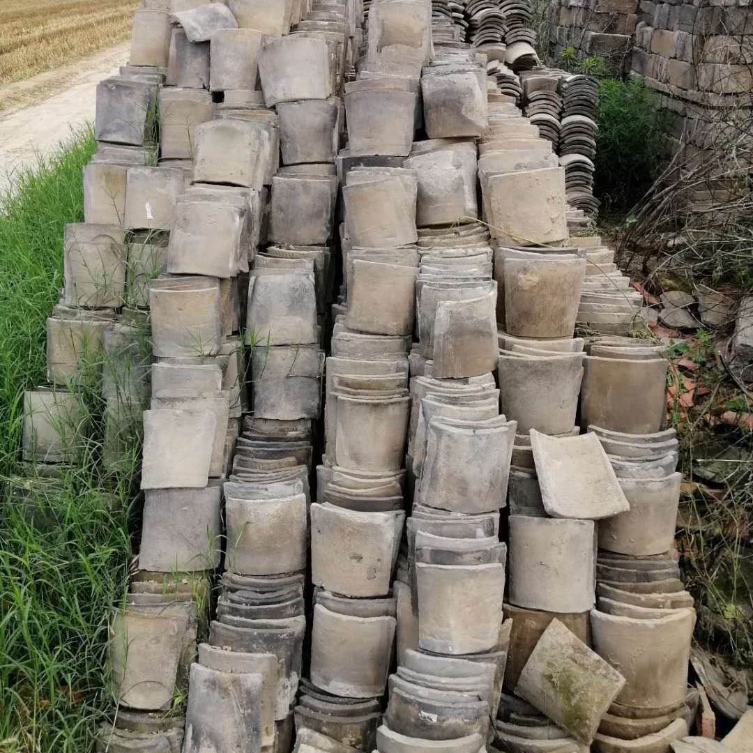 仿古小青瓦屋檐滴水青瓦片古建旧青瓦屋顶板瓦现货供应