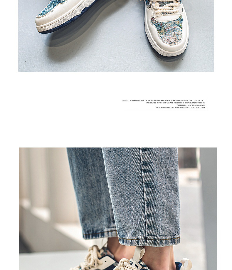 Scarpe da passeggio da uomo Scarpe casual Scarpe da basket Sneakers Tessuto Tela Assorbimento degli urti Calzature facili da pulire_voghion.com