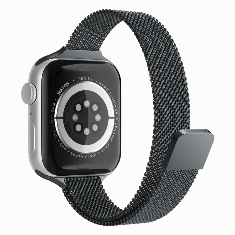 2024 Suitable for iwatch Series Full Size Metal Strong Magnetic Strap with Multiple Color Accessories High-quality Business Strap  (Non Watch)_voghion.com
