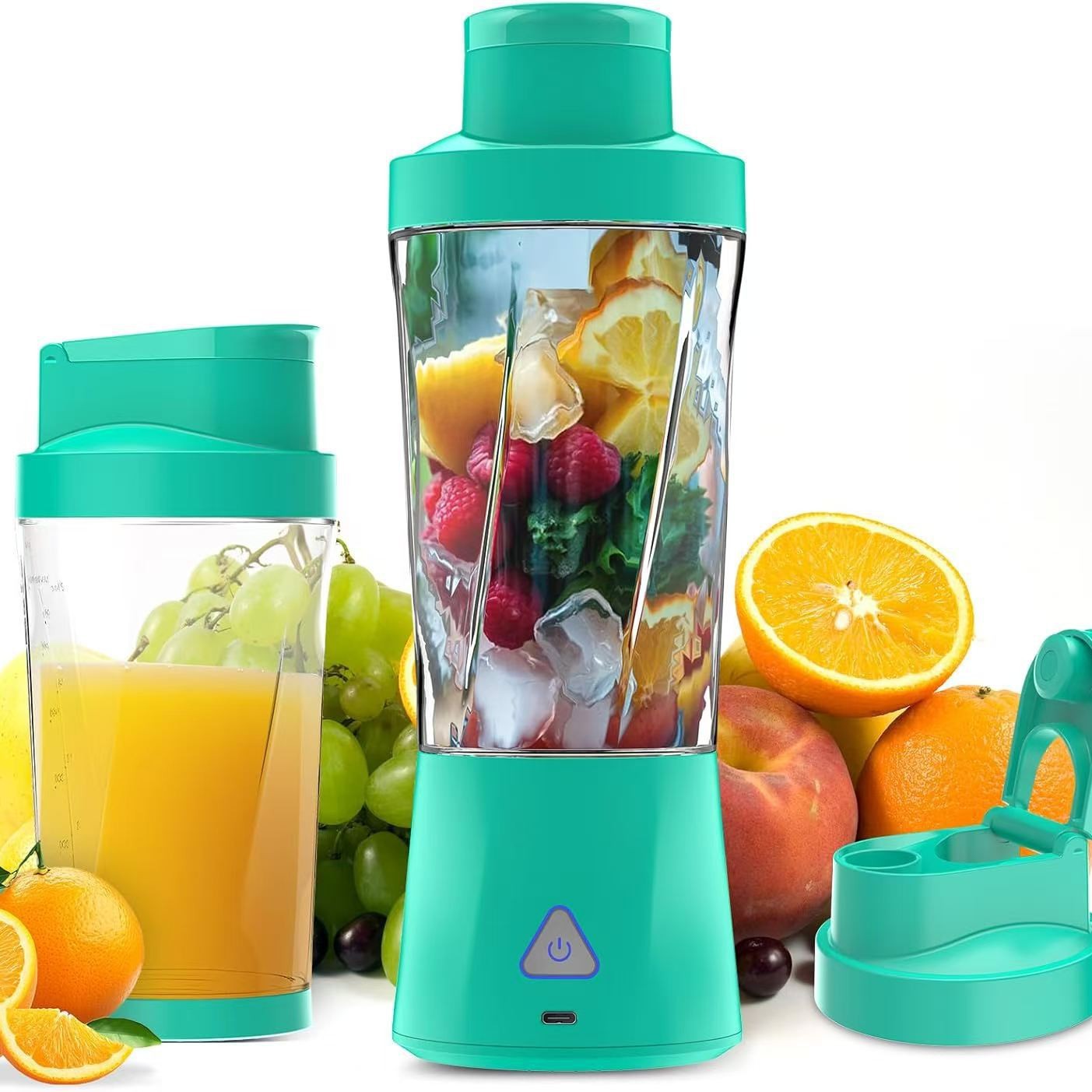 Tazza per spremitura portatile senza fili con batteria a lunga durata, grande capacità, piccola tazza per spremitura da esterno_voghion.com