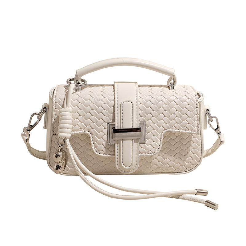 Casual coreano nicho tejido bolso de mano para mujeres 2026 nueva moda lujosa exquisita bolsa de mochila