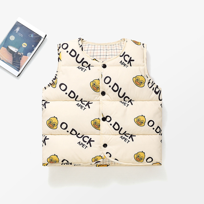 812 nuevo chaleco cálido para niños otoño y invierno nuevo chaleco de algodón para niños y niñas [en stock al por mayor] image 8