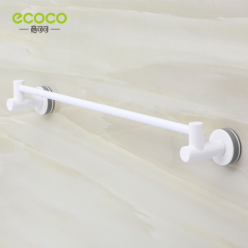 Sola barra toallero ponche libre de baño Baño ventosa toallero Barra de toalla Nordic simple creativo rack de almacenamiento image 7