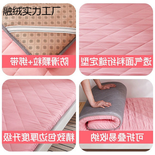 Dormitory Mattress, Student and College Student Single-Person Special Soft Cushion Quilt, Home Tatami Sponge Floor Sleeping Mat