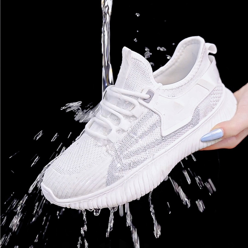 New Four-Season Waterproof and Stain-Resistant Fashionable Casual Classic Trendy Couple's Fly-Knit Shoes