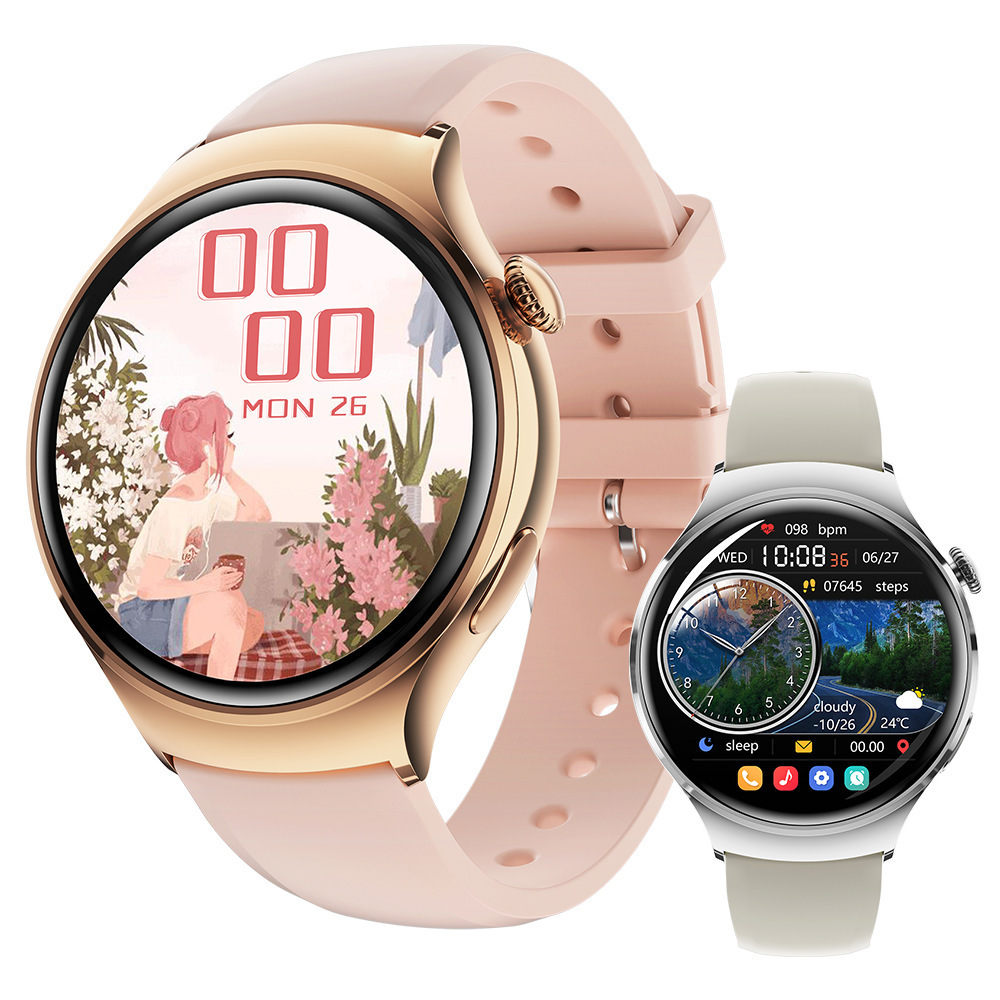 New M11 Smart Watch Bluetooth Call Women's Health Body Temperature Altitude Nfc with Payment Heart Rate Monitoring Watch