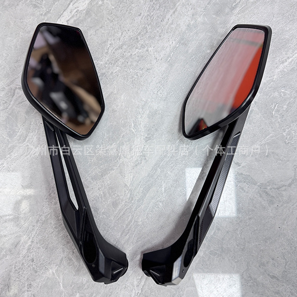 Rearview mirror suitable for Yamaha XMAX300 NMAX155 motorcycles, modified with weighted anti-shake reflector