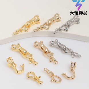 14K����ɫ �����Y�f���B�ӿ��Ʒ��� diy��������β�������