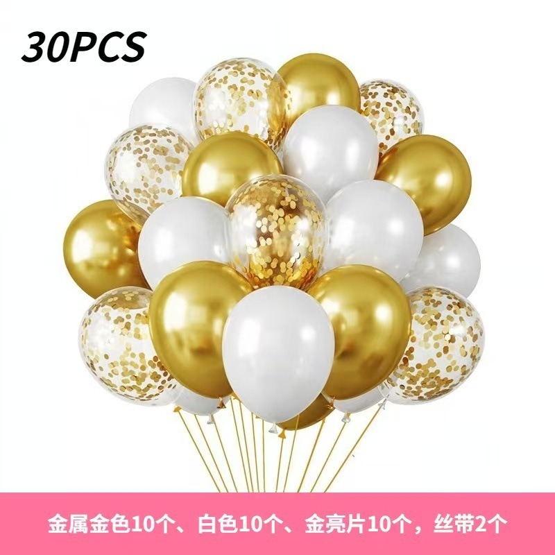 Кросс-бортовая торговля? latex balloon, набор, с блестками