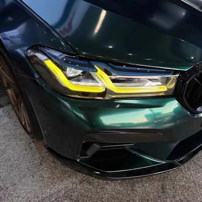 (2개) BMW 5 시리즈 M 5 525 530 G30 G38 F90 골든 아이 DRL 일광 레몬 썬더 에디션에 적용 가능