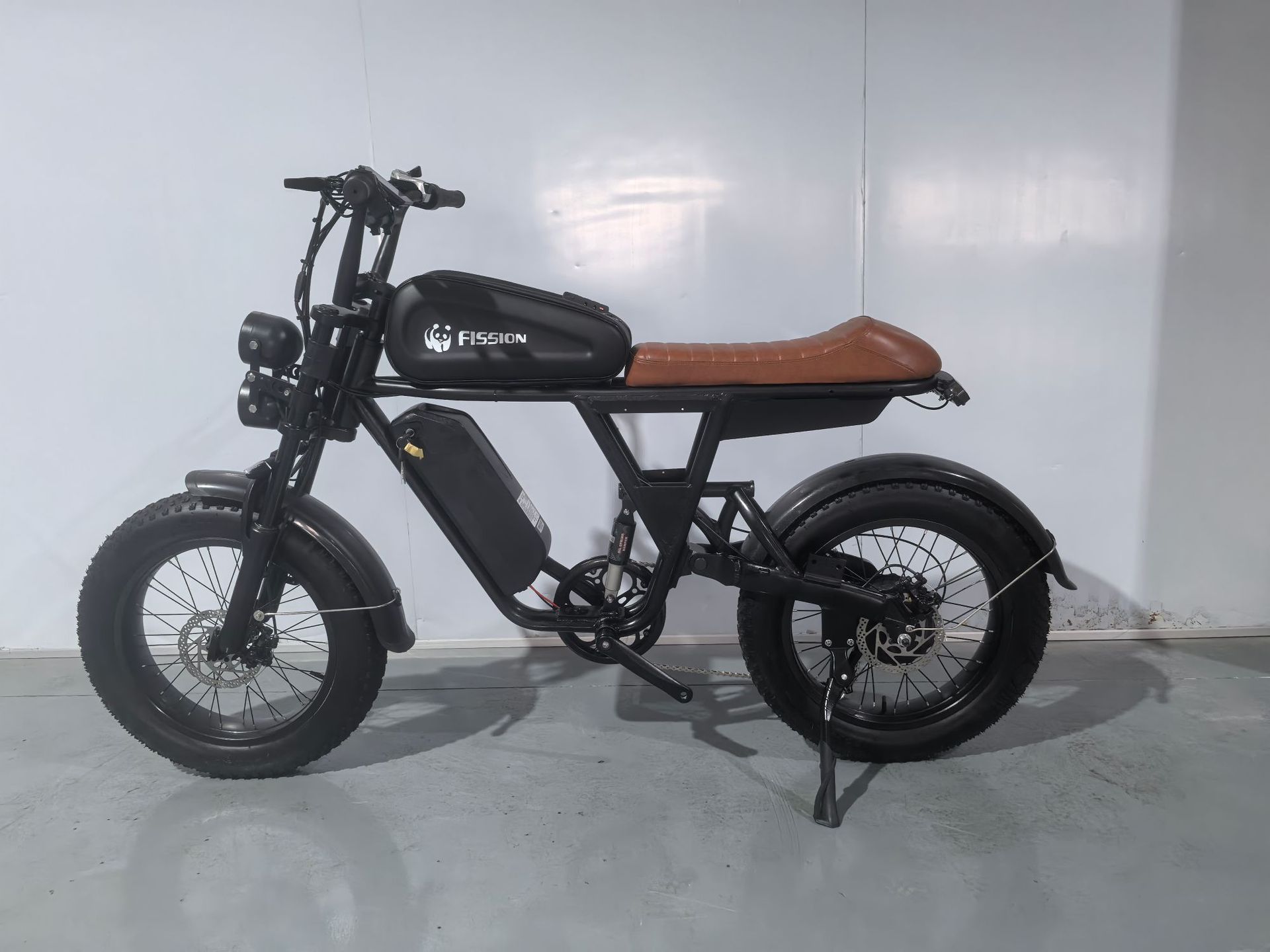 Bicicleta eléctrica para nieve de 20 pulgadas Bicicleta eléctrica para motocicleta retro