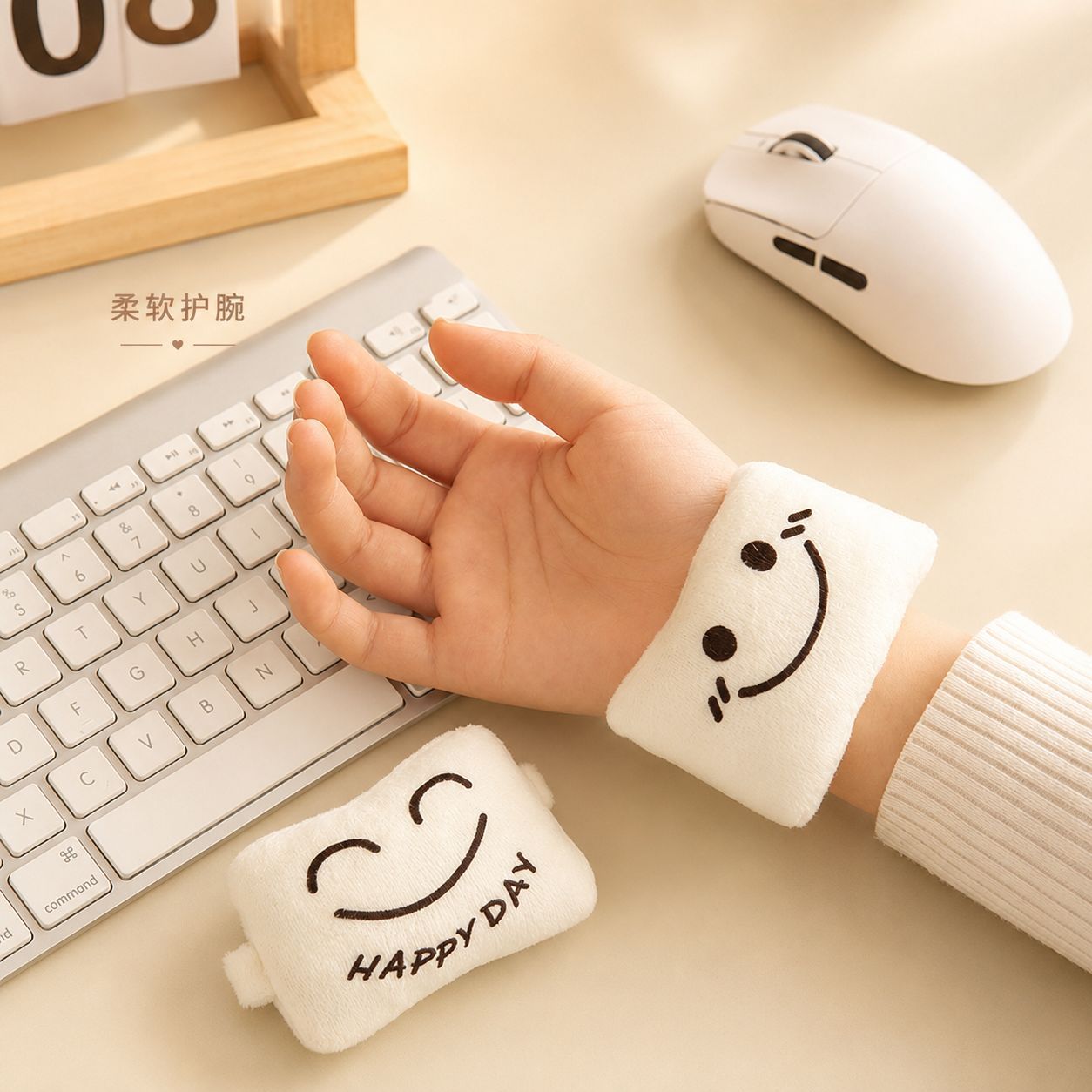 Wrist protection mouse pad small pillow pad office worker keyboard typing anti-abrasion hand pad hand support office wrist guard artifact