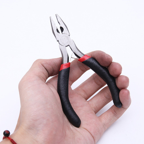 Wholesale 4-inch small pliers in the palm of your hand diy handmade small portable multi-purpose jewelry mini flat tip