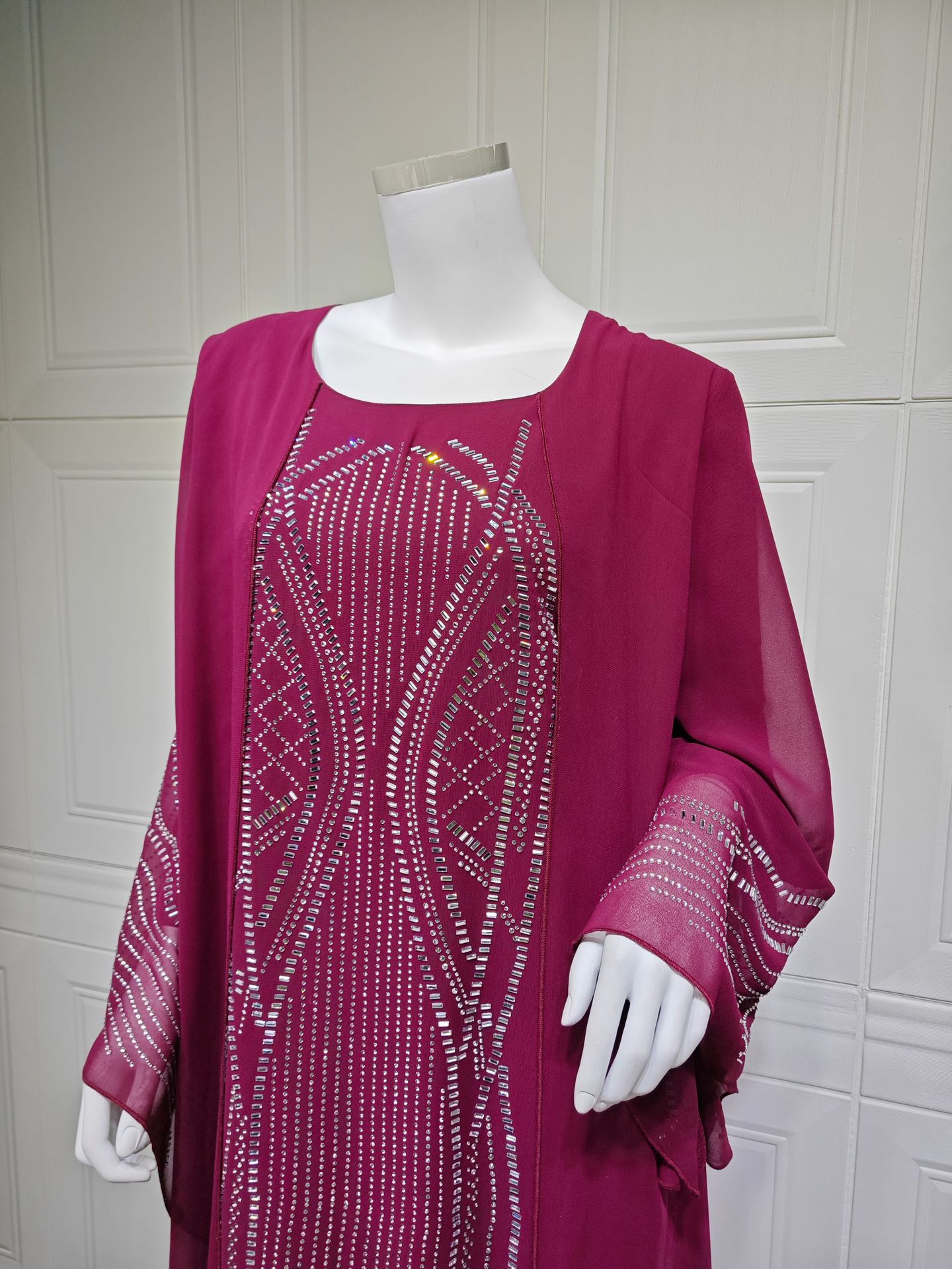 Middle Eastern Long Robe,Women’s Plus Size Evening Dress