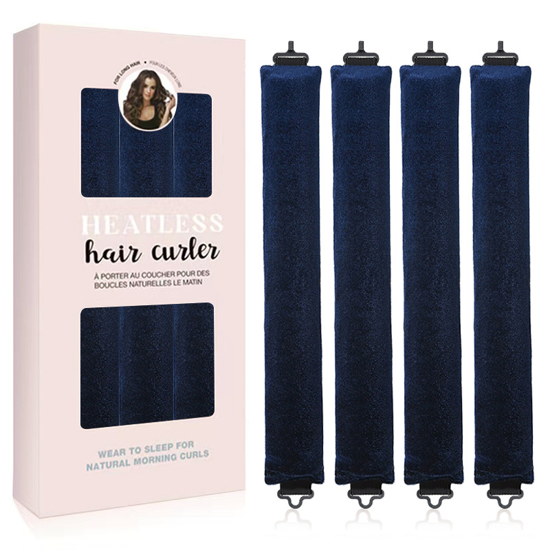 Perezoso rizado estilo de cabello libre de rizos ondas grandes sueltos sin calor rizador de cabello para dormir cortar el cabello rizado de cola