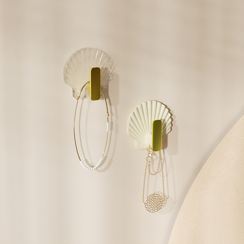Light luxury hook for hanging towels behind the door, seamless adhesive hook, clothes hook, strong load-bearing bathroom hook, entrance key storage