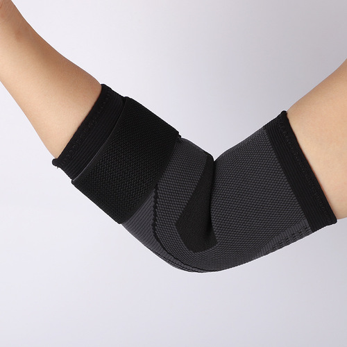 Outdoor sports elbow pads, basketball fitness compression elbow pads, cycling, badminton, tennis, unisex knitting straps, elbow pads