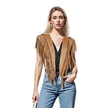 O 82755 Fringed Western Vest Cape ������������ �羳ŷ��